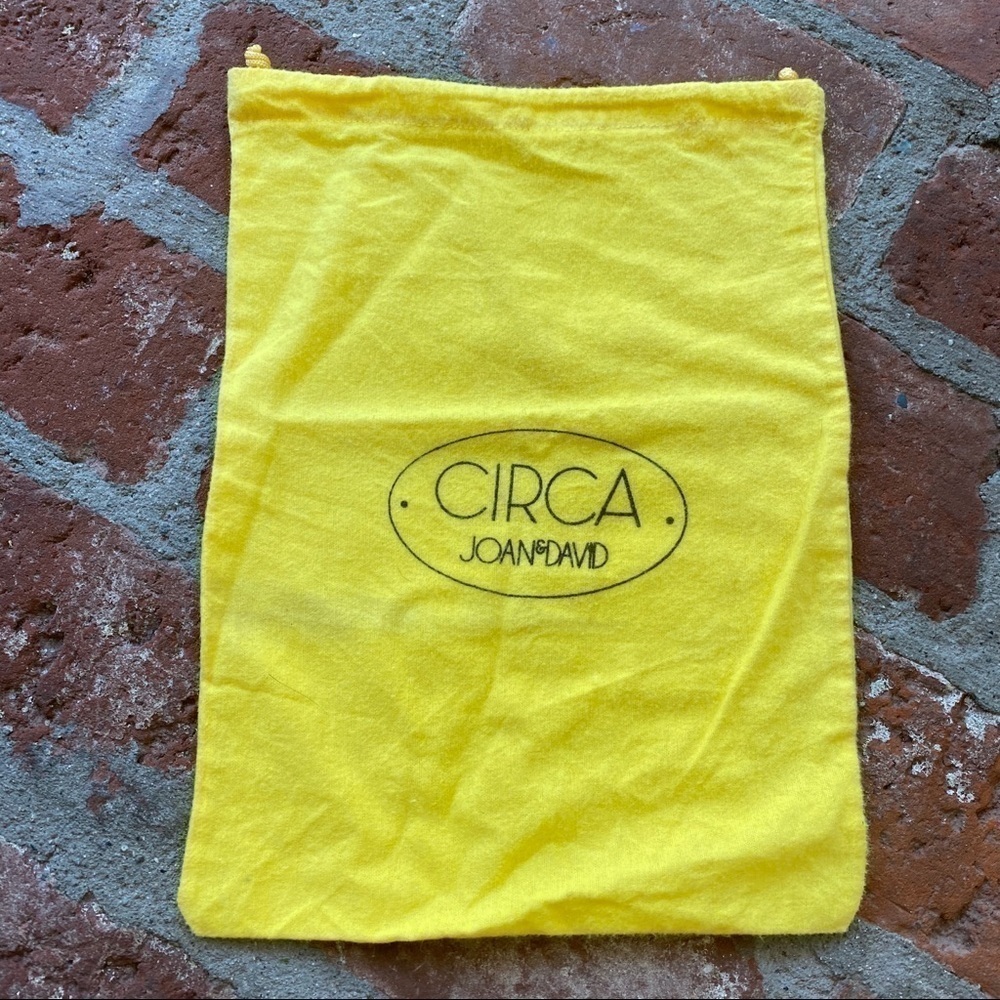 Yellow Circa Joan & David shoe bag